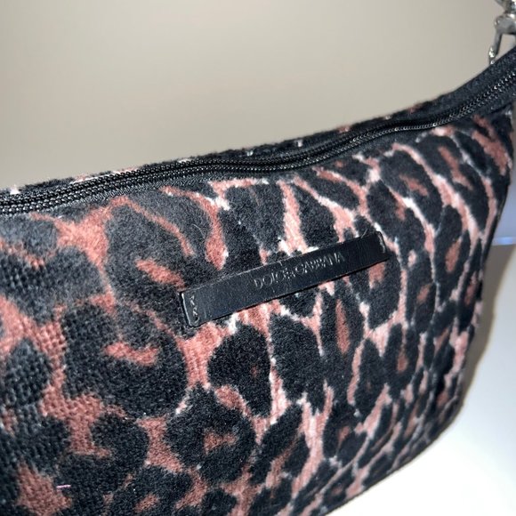 Vintage Dolce & Gabbana Leopard Fabric Handbag - Picture 2 of 5